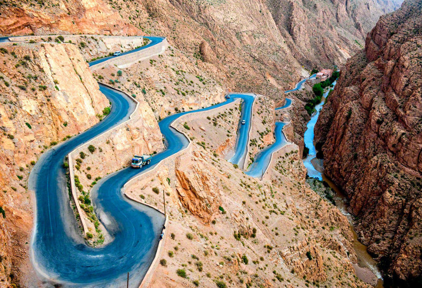 "Dades Gorge: A Breathtaking Natural Wonder of Morocco"